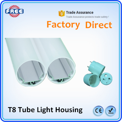 T8 led tube light 18w 1200mm aluminum housing