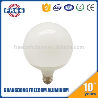 Led bulb plastic round lamp cover for 12w